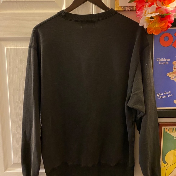 Roots Black Long Sleeve Crewneck Sweater with HÄAGEN-DAZS Logo - Picture 3 of 6